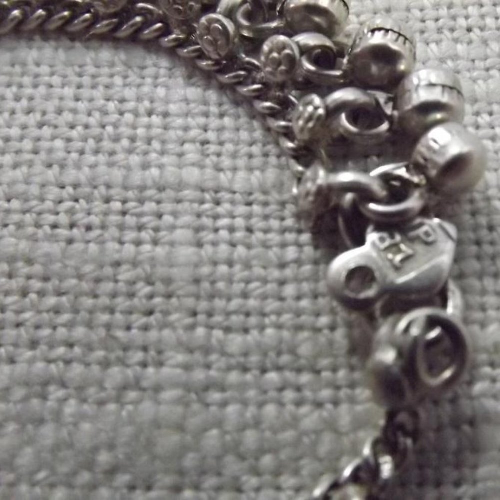 Indian Silver Hallmarked Baby Bead Bracelet - Picture 3 of 5